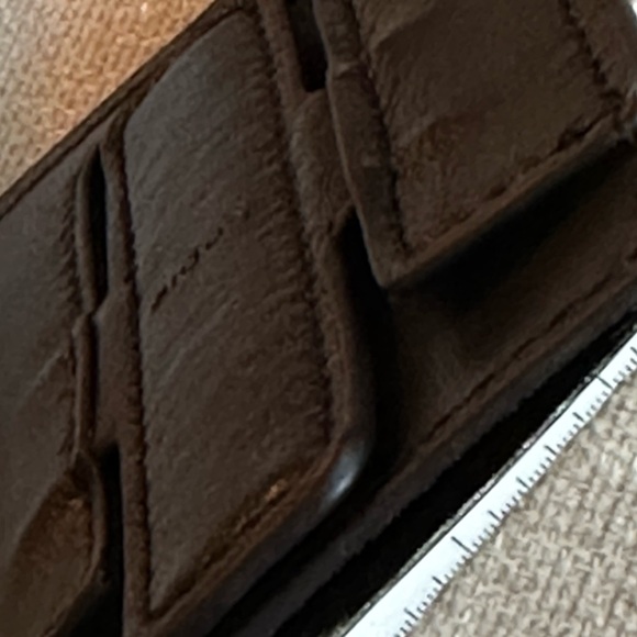 Lot of 5 LODIS adhesive tech card case holders cell phone RFID leather NEW - Picture 6 of 11